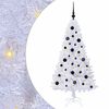 vidaXL Kunstkerstboom met 150 LED Wit 150 cm PVC en staal