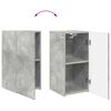vidaXL Tv-meubelset 4 pcs Beton Grijs Bewerkt hout