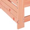 vidaXL Tuinbank met armleuning en klaptafel massief douglashout