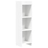 vidaXL Boekenkast Wit 30 x 30 x 111 cm Bewerkt hout