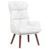 vidaXL Fauteuil Wit 69 x 74 x 93 cm Kunstleer