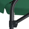 vidaXL Parasol met stalen paal 300 cm groen