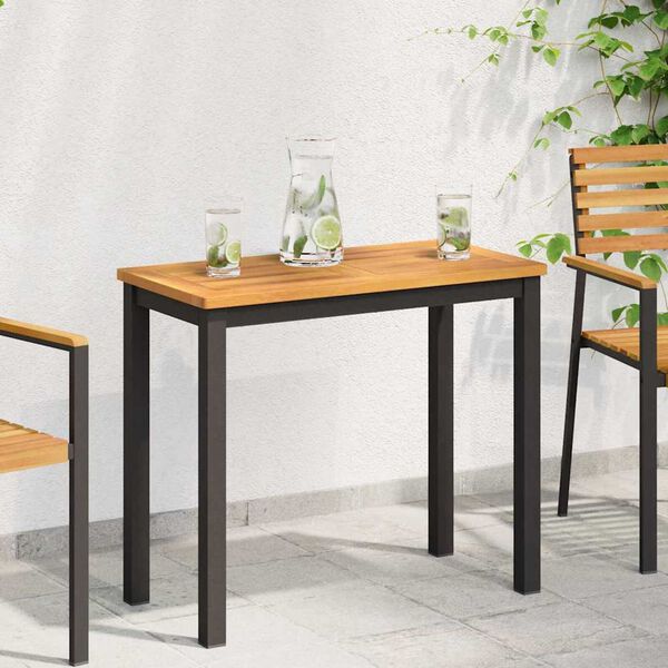 vidaXL Tafelblad Bruin 100 x 50 x 2 cm Massief Acaciahout