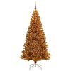 vidaXL Kerstboom met 300 LED met standaard Goud 210 cm PET