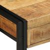 vidaXL Wandtafel met lade Bruin 90 x 33 x 75 cm massief mangohout