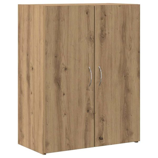 vidaXL Kantoorkast met plank Oudhout 70 x 32 x 77.5 cm Bewerkt hout