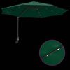 vidaXL Tuinparasol Groen 248 x 248 x 148 cm Polyester en staal