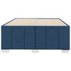 vidaXL Bedframe zonder matras 120x200 cm stof blauw