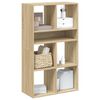 vidaXL Boekenkast 66x31x112 cm bewerkt hout sonoma eikenkleurig