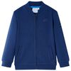 vidaXL Kindervest met rits 104 marineblauw