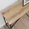vidaXL Wandtafel artisanaal eikenkleurig 140 x 29 x 75 cm Bewerkt hout