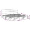 vidaXL Bedframe zonder matras massief grenenhout 180x200 cm
