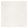 vidaXL Tapijt van imitatie TAFALLA Wit 120 x 120 cm Polyester