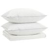 vidaXL 90% ganzen dons dekbedset FULDA 3 st 140 x 220 cm Zomer 100 GSM