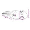 vidaXL Tuinkas met stalen frame 90 m&sup2; 18x5x2,3 m groen