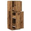 vidaXL Apothekerskast 40x41x118 cm bewerkt hout oud houtkleurig