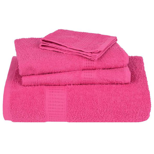 vidaXL Gastendoekjes FROGN 2 st 30x50 cm 360 g/m&sup2; roze