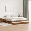 vidaXL Opbergbedframe met lade met opslag Oud Hout 200 cm Bewerkt hout
