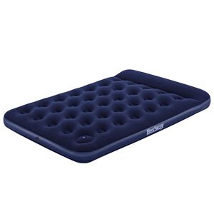 Best Way Luchtbed Blauw 191 x 137 x 28 cm PVC