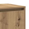 vidaXL Dressoir Artisan Eiken 135 x 41 x 75 cm Bewerkt hout