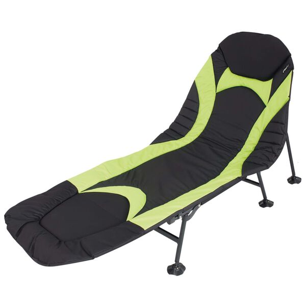 Eurotrail Campingbed Queen zwart en lime