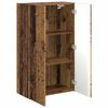 vidaXL TV-wandkast Oud Hout 59,5 x 31 x 100 cm Bewerkt hout
