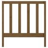 vidaXL Hoofdbord 81x4x100 cm massief grenenhout honingbruin
