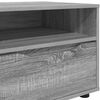 vidaXL TV-kast met lade Grijs Sonoma 100 x 48 x 43 cm Bewerkt hout