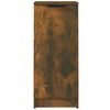 vidaXL Dressoirs 2 st 30x30x70 cm bewerkt hout gerookt eikenkleurig
