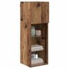vidaXL Wandgemonteerde TV-kasten 2 pcs Oud Hout 30,5 x 30 x 90 cm