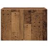 vidaXL TV-wandkast Oud Hout 59,5 x 31 x 40 cm Bewerkt hout