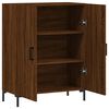 vidaXL Dressoir 69,5x34x90 cm bewerkt hout bruin eikenkleur