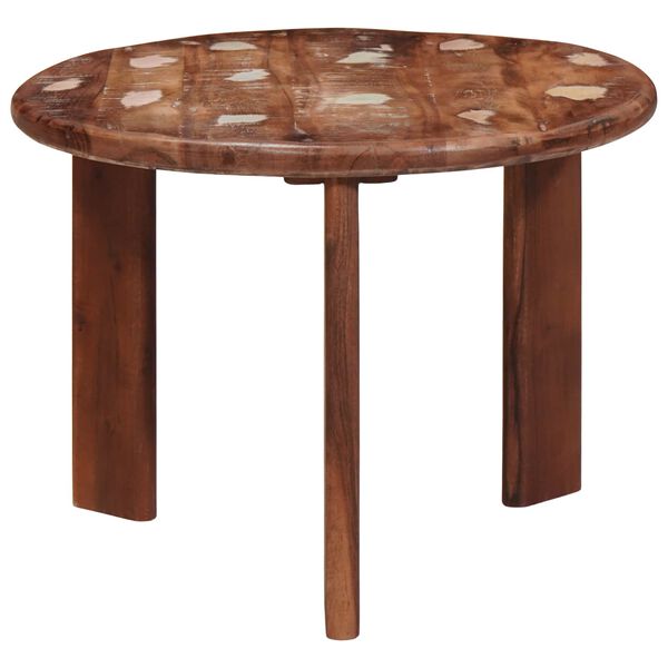 vidaXL Nest Koffietafels 3 pcs Multikleur Massief gerecycled hout