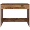 vidaXL Bureau met lade Oud Hout 100 x 50 x 78 cm Bewerkt hout