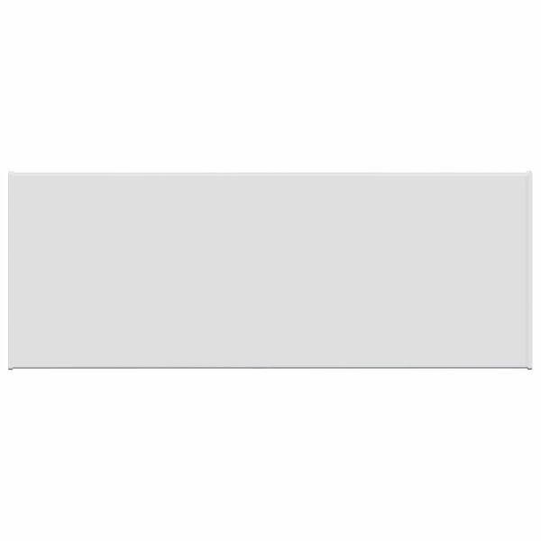 vidaXL Raamsokkel Wit 60 x 35 x 4,5 cm PVC