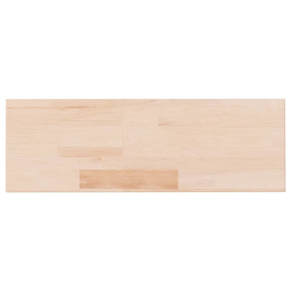 vidaXL Plank 60x20x4 cm onbewerkt massief eikenhout