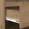 vidaXL Schoenenkast Artisan Eiken 102 x 36 x 60 cm Bewerkt hout