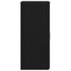 vidaXL Opbergkast zwart 40x45x103,5 cm bewerkt hout