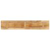 vidaXL Tafelblad rechthoekig 180x40x2,5 cm massief ruw mangohout