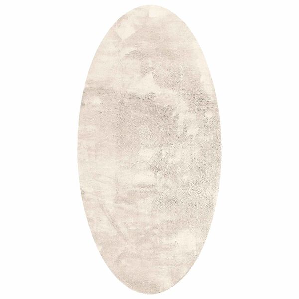 vidaXL Tapijt HUARTE Beige 100 x 200 cm 100% Polyester
