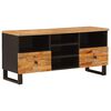 vidaXL TV-kast Corona Bruin 100 x 33,5 x 46 cm Massief Mango Hout