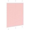 vidaXL Pliss&eacute; rolgordijn 105x150cm stofbreedte 104,4cm polyester roze