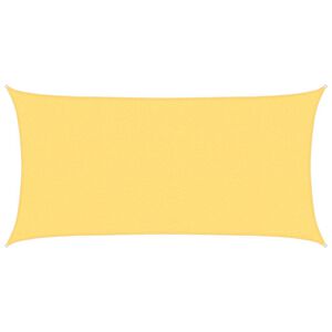 vidaXL Zonnezeil 160 g/m&sup2; 2x3,5 m HDPE beige