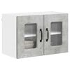 vidaXL Keukenkast met opslag Kalmar 2 pcs Beton Grijs 60 x 31 x 40 cm