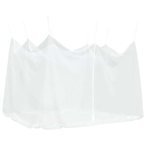 vidaXL Klamboe voor buiten 220 gaas wit 300x300x250 cm