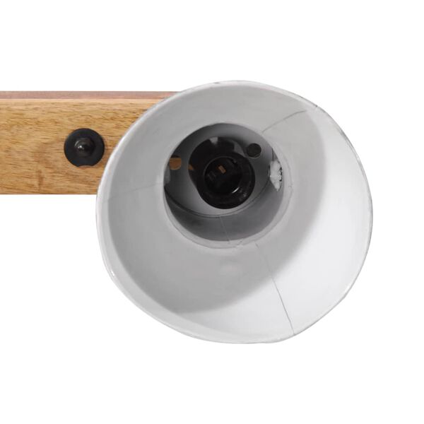 vidaXL Wandlamp 25 W E27 45x25 cm verweerd blauw