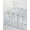 Kerbl Huisdierenren met vluchthek 144x112x60 cm chroom