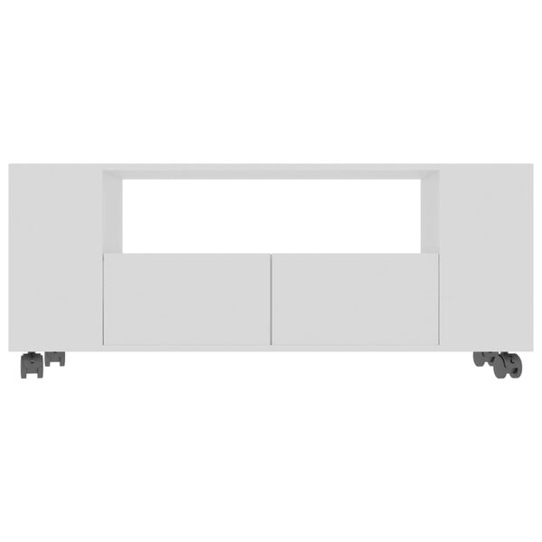 vidaXL Tv-meubel 120x35x48 cm bewerkt hout wit