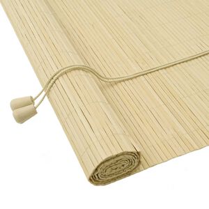 vidaXL Rolgordijn Naturel 160 x 220 cm Bamboe