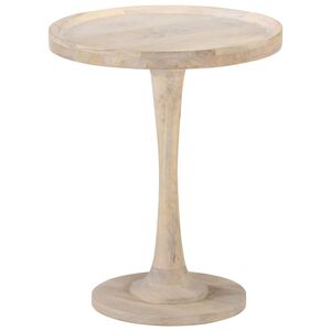 vidaXL Bijzettafel &Oslash;60x75 cm massief mangohout